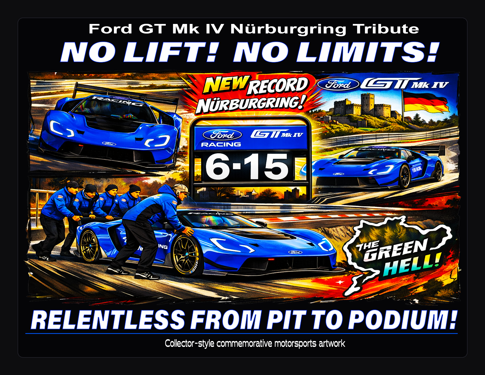 Ford GT Mk IV Nürburgring Tribute